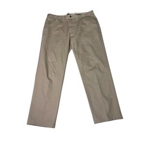 Brooks Brothers Advantage Chino Pants Regular Fit Tan W36 L29 Cotton Spandex